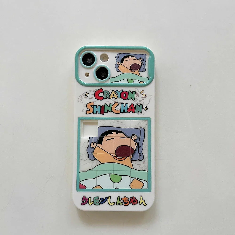 Puzzel Shin-chan Nap Time Case - iPhone