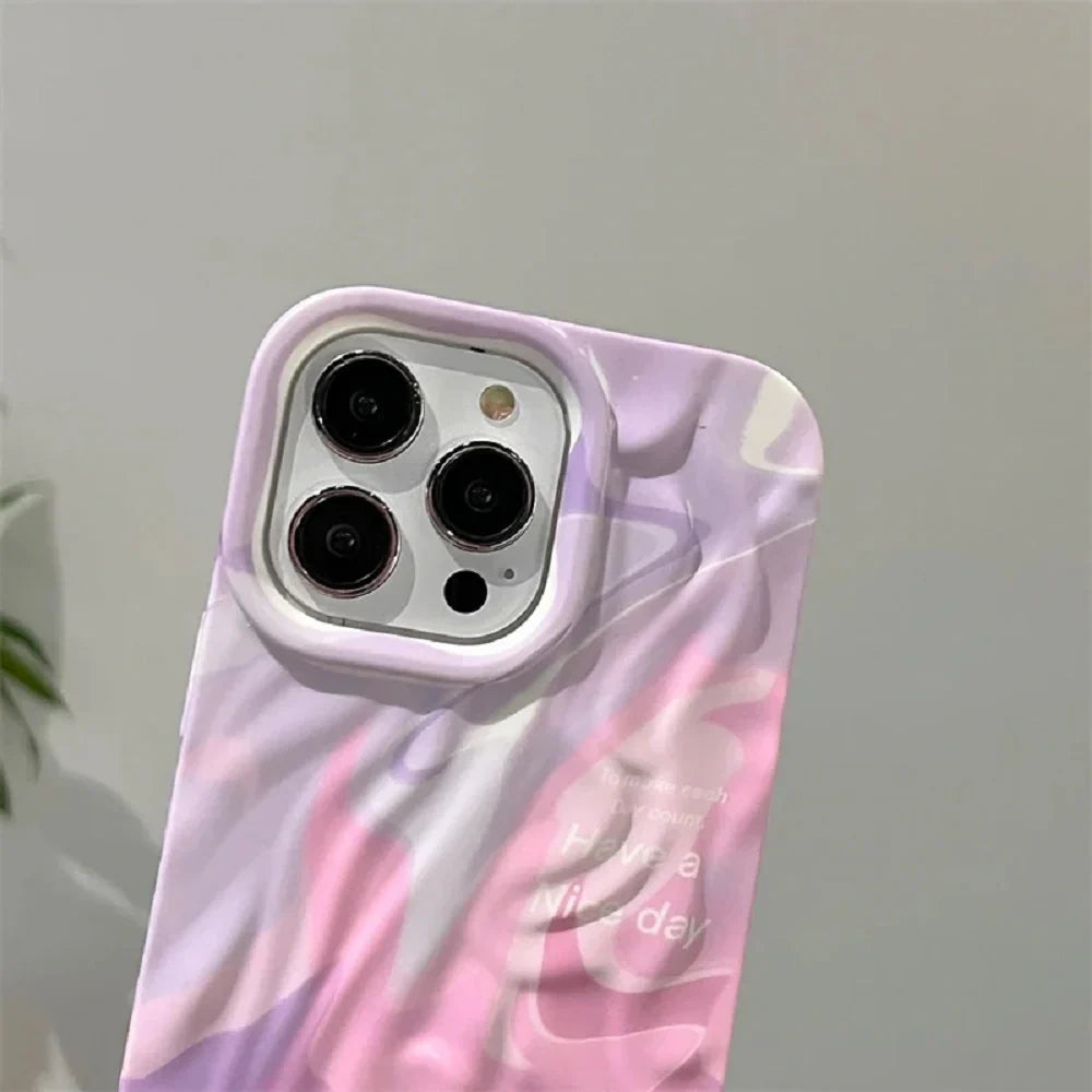 Wave Blush Art Case - iPhone