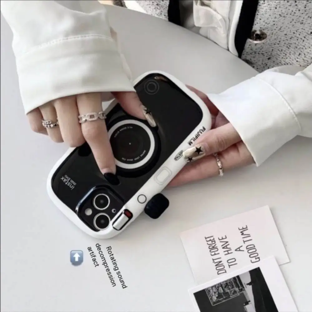 Retro Black Camera Style Case - iPhone