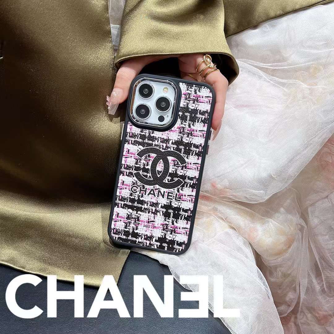 Premium Chanel Design Case - iPhone