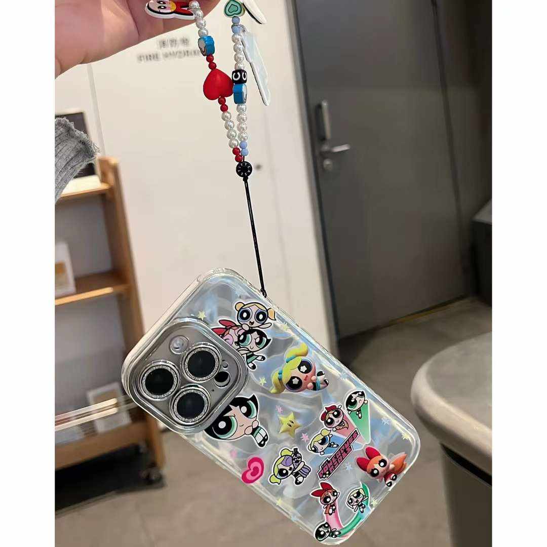 Animated Adventure Cartoon Case With Charm - iPhone