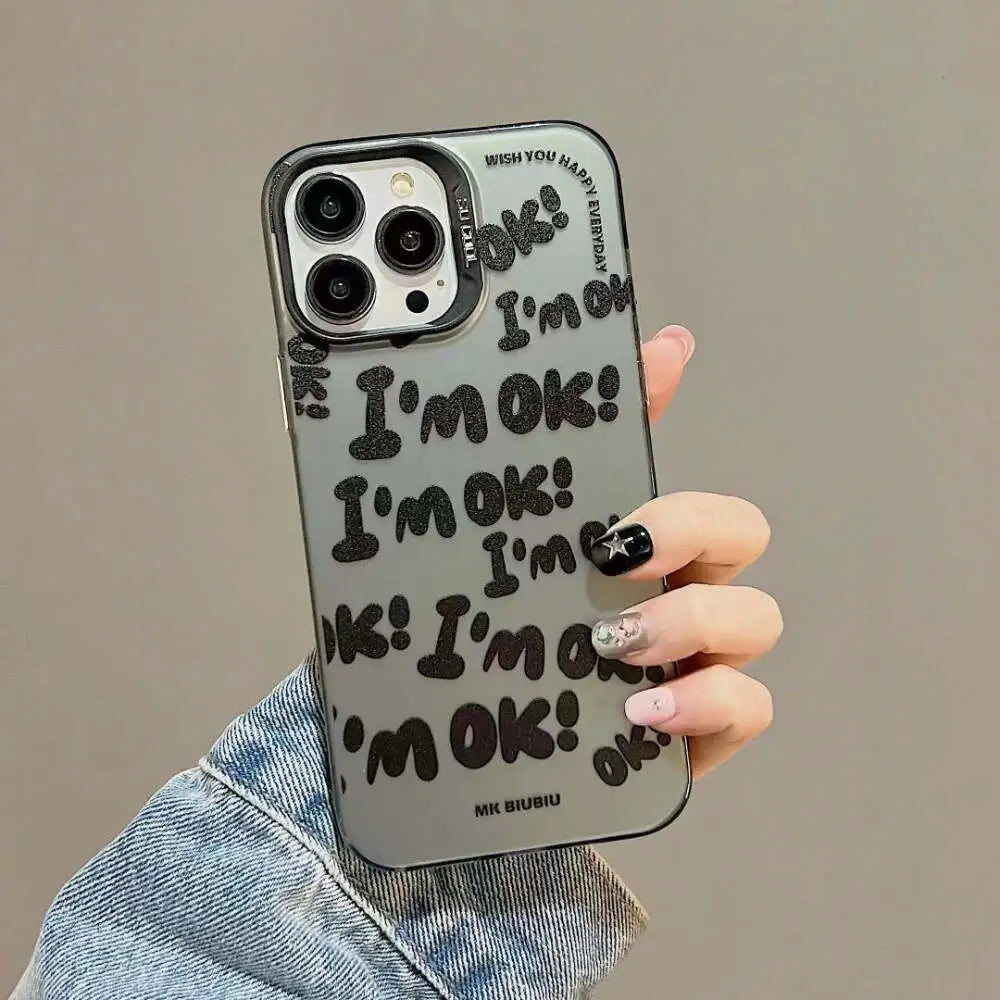 Holographic I Am Okay 3D Case - iPhone