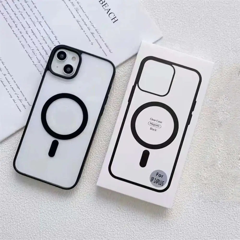 Transparent MagSafe Wireless Charging Case - iPhone