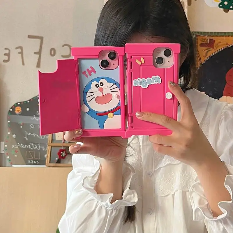 Cute Door Doraemon Case - iPhone