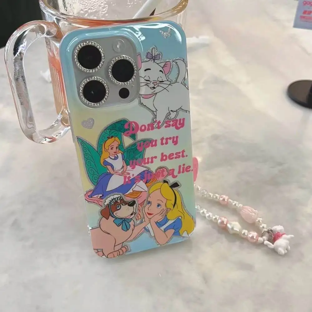 Miss Princess Case With Pendant Charm - iPhone