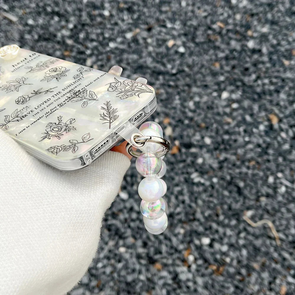 Daisy Case With Pendant Charm - iPhone