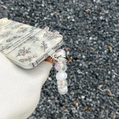 Daisy Case With Pendant Charm - iPhone