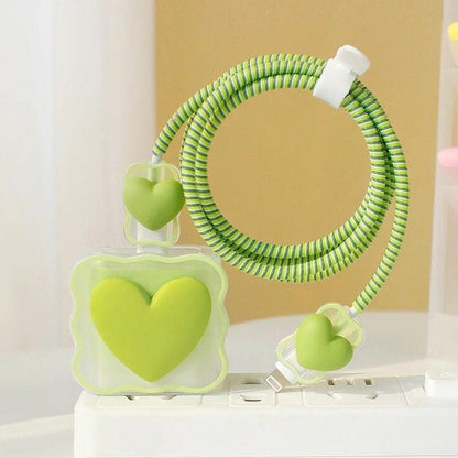 Hearts with Sweet Vibes Charger Case - iPhone