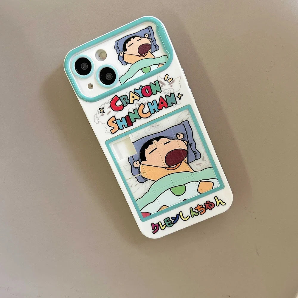 Puzzel Shin-chan Nap Time Case - iPhone