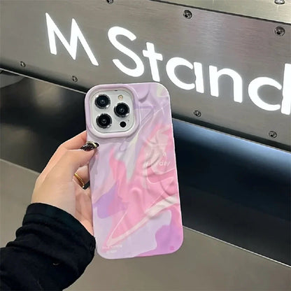 Wave Blush Art Case - iPhone