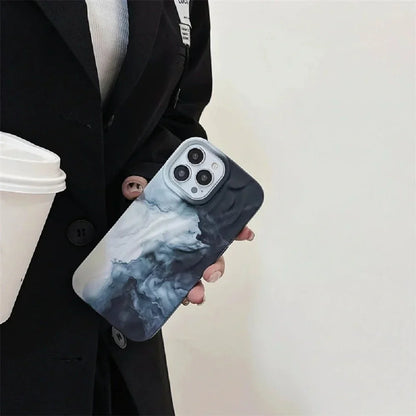 Swirl Ocean Painting Case - iPhone