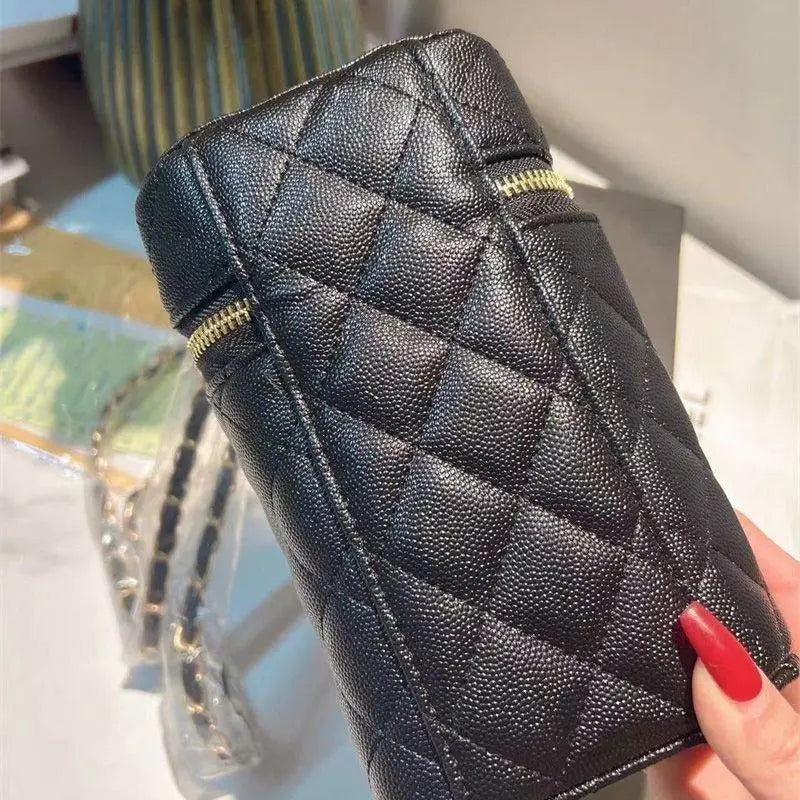 Luxury Brand CC Quilted Crossbody Mini Pouch With Lanyard- iPhone