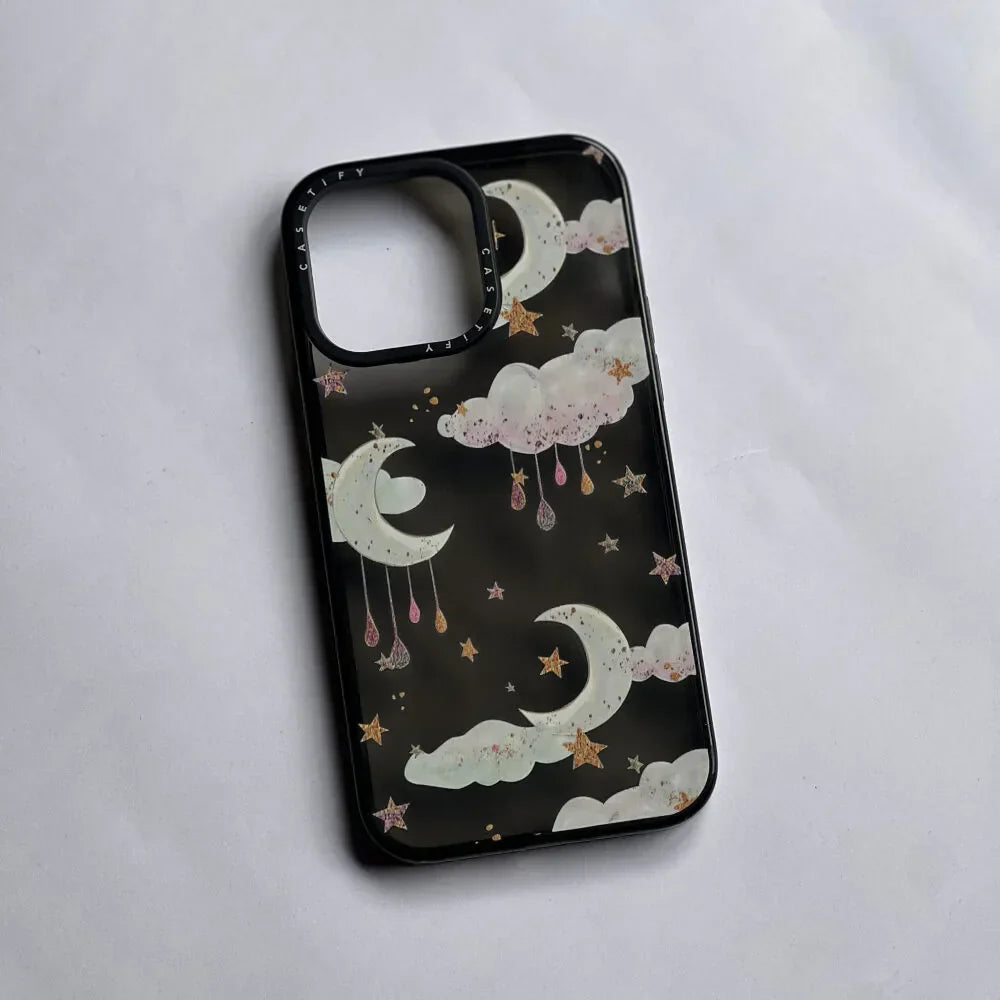 Silicon Black Cloud Case - iPhone