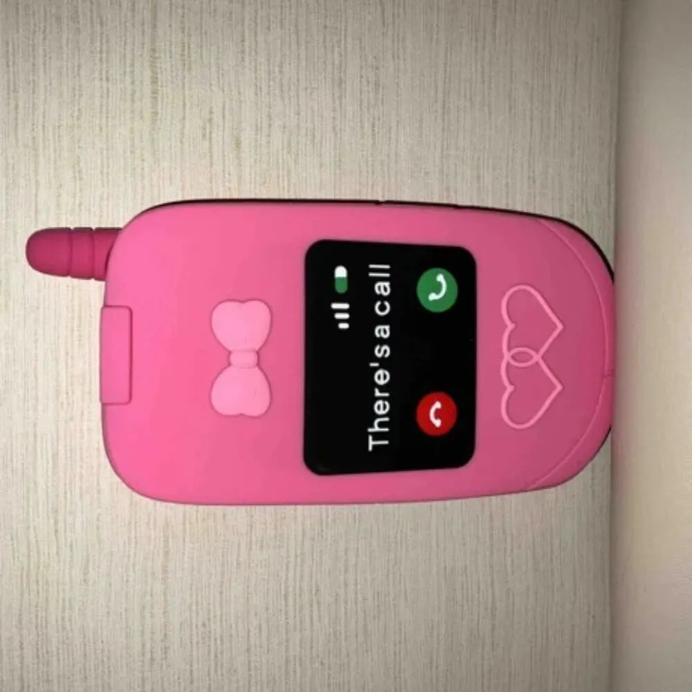 Flap Phone Mirror Case (Neon Pink) - iPhone