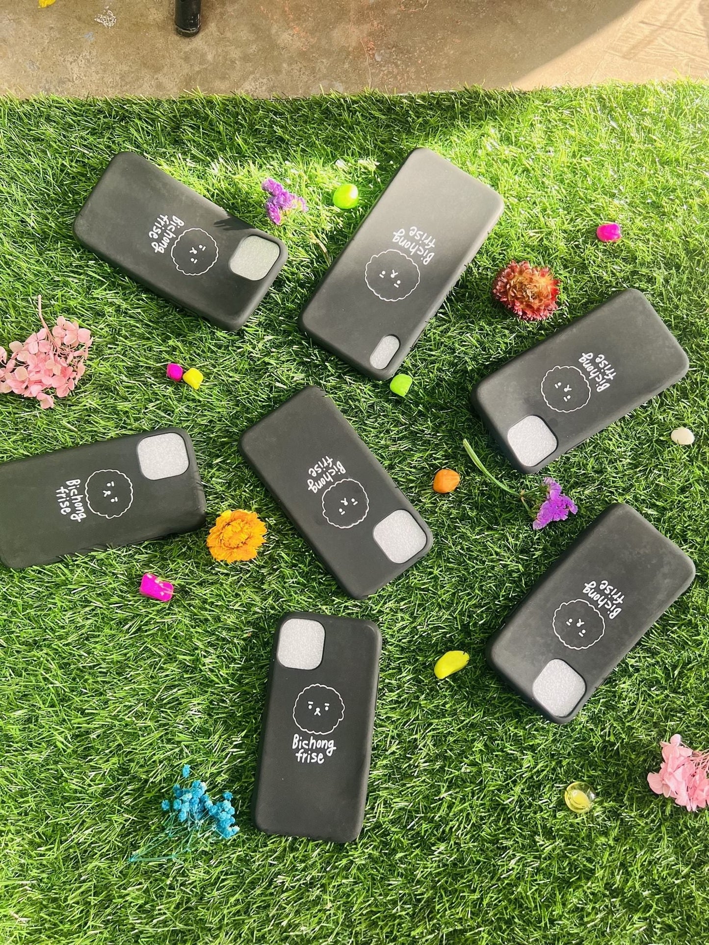 Silicone Bichong Frise Case - iPhone