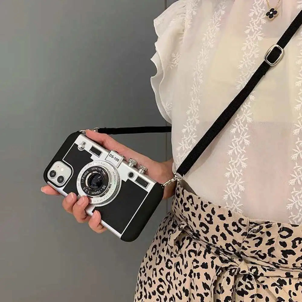 Camera Case With Shoulder Hanging - iPhone
