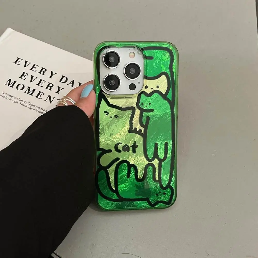 Cats Graffiti Stand Case - iPhone