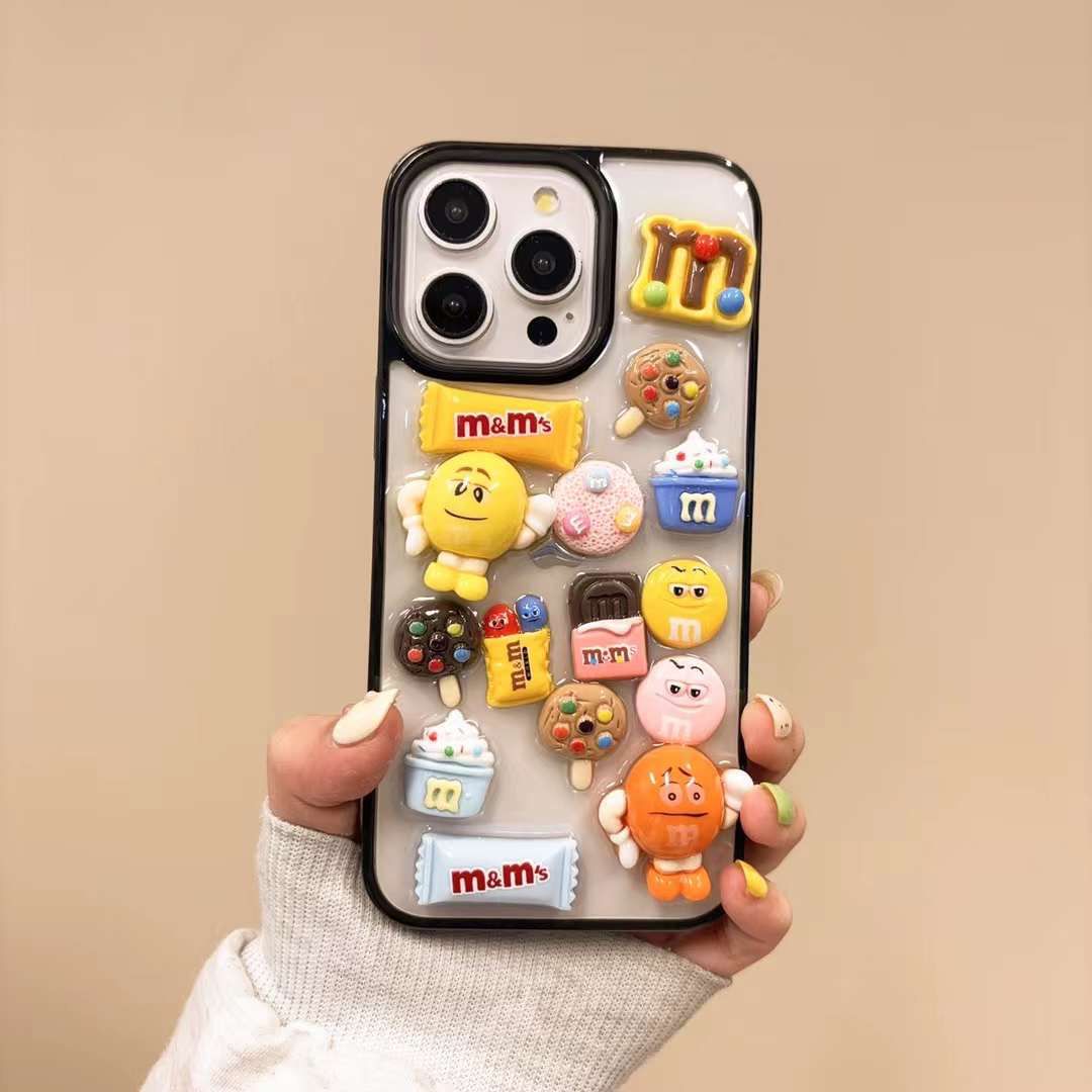 3D M&M Characters Case - iPhone