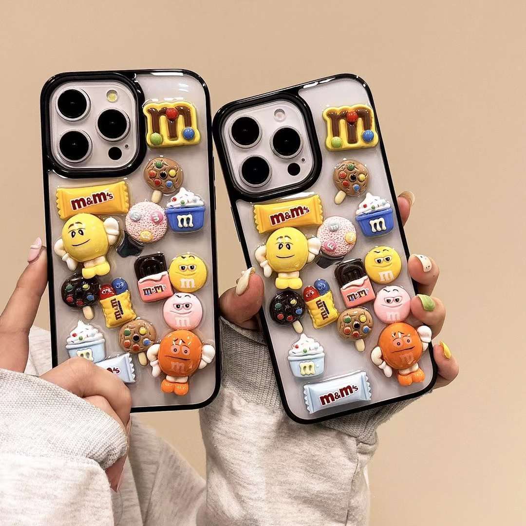 3D M&M Characters Case - iPhone