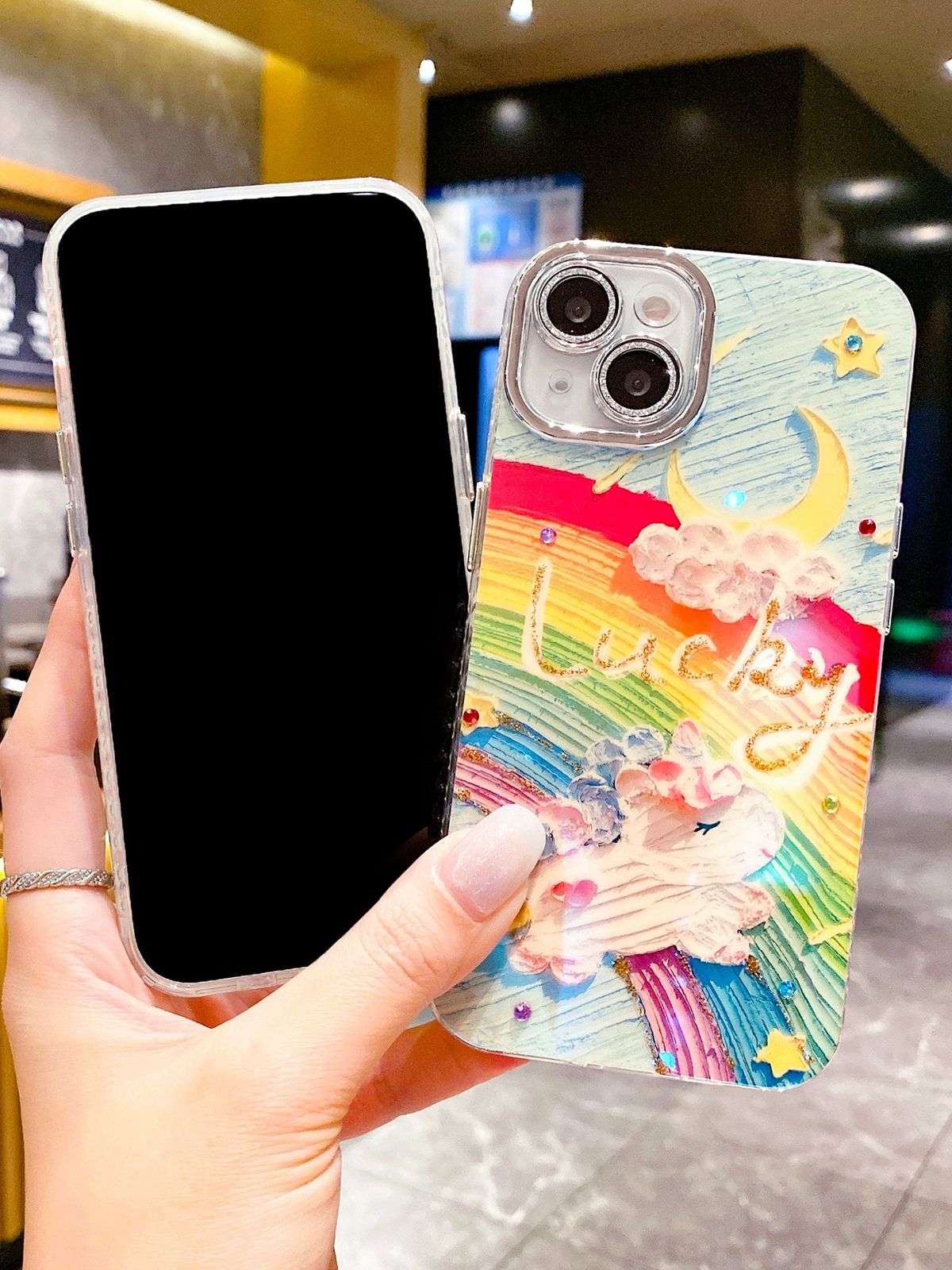 Lucky Unicorn Rainbow Case - iPhone