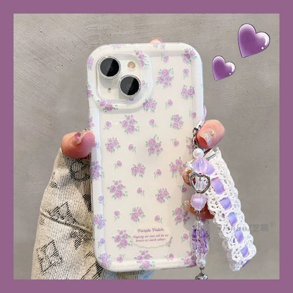 Floral Fantasy Charm Case - iPhone