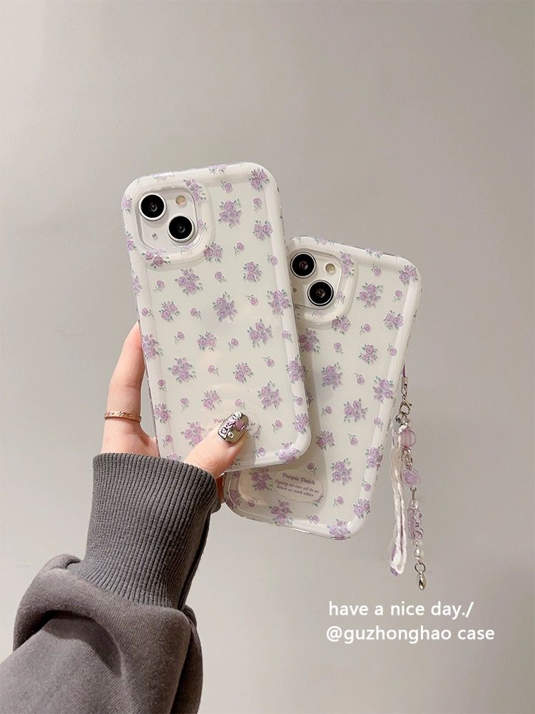 Floral Fantasy Charm Case - iPhone