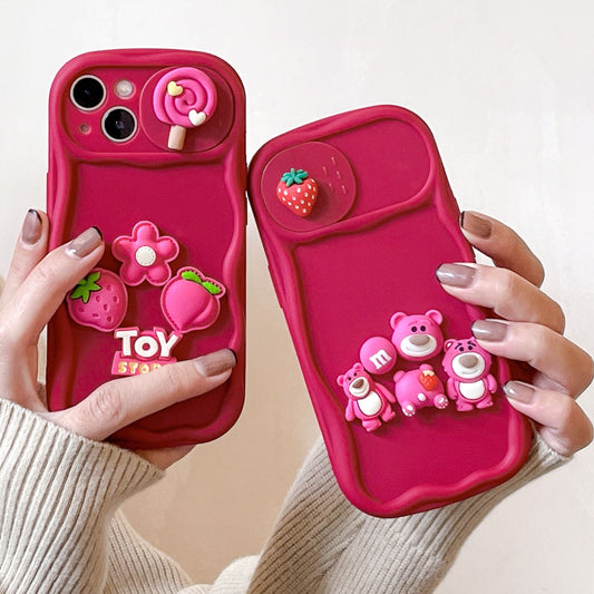 Strawberry Delight Toy Case - iPhone