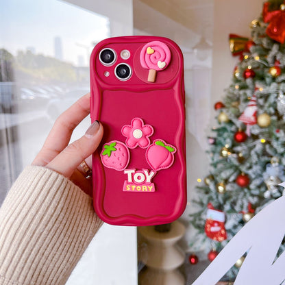 Strawberry Delight Toy Case - iPhone