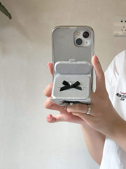 Elegant Ribbon Charm Case - iPhone