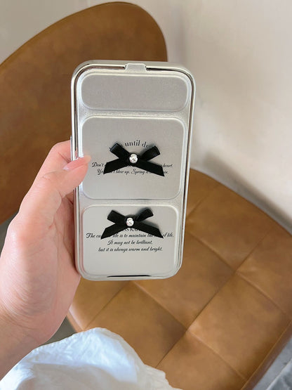 Elegant Ribbon Charm Case - iPhone