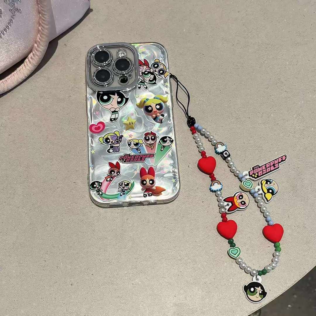 Animated Adventure Cartoon Case With Charm - iPhone