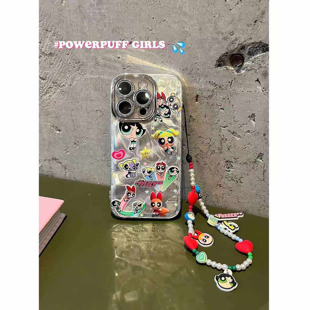 Animated Adventure Cartoon Case With Charm - iPhone