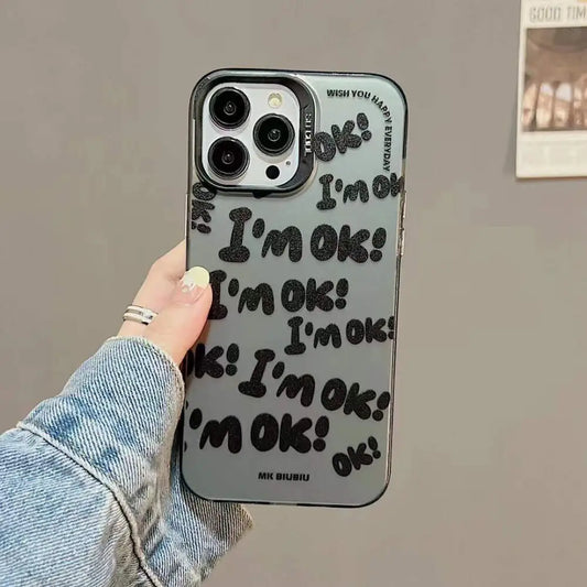 Holographic I Am Okay 3D Case - iPhone