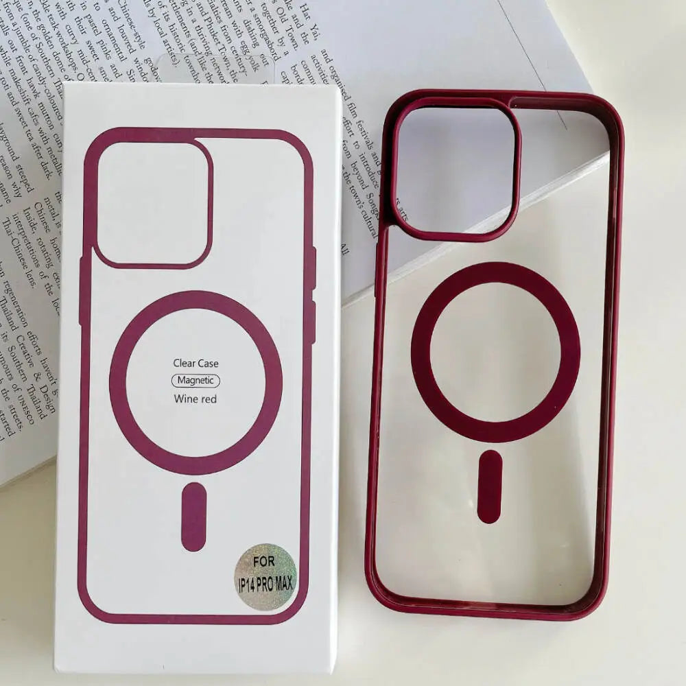 Transparent MagSafe Wireless Charging Case - iPhone