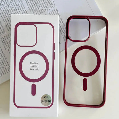 Transparent MagSafe Wireless Charging Case - iPhone