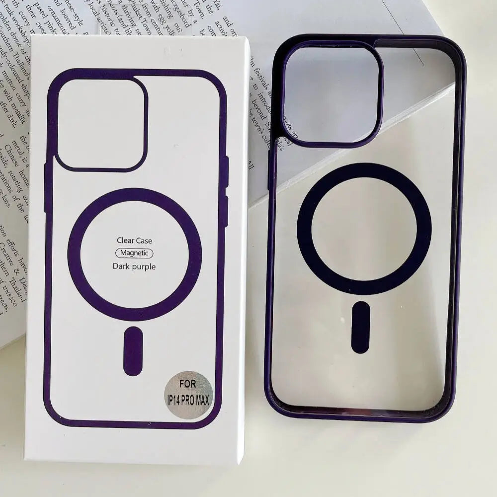 Transparent MagSafe Wireless Charging Case - iPhone