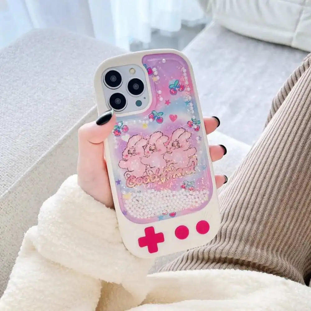 Glitter Rabbit Case - iPhone