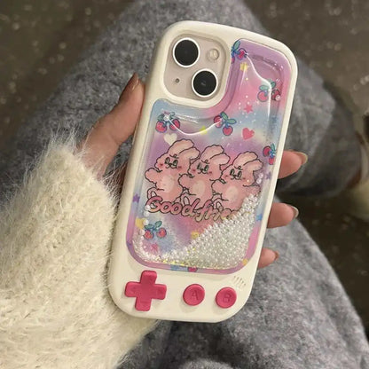 Glitter Rabbit Case - iPhone