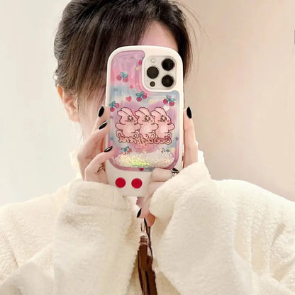 Glitter Rabbit Case - iPhone