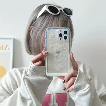 Space Phone Stand Case - iPhone