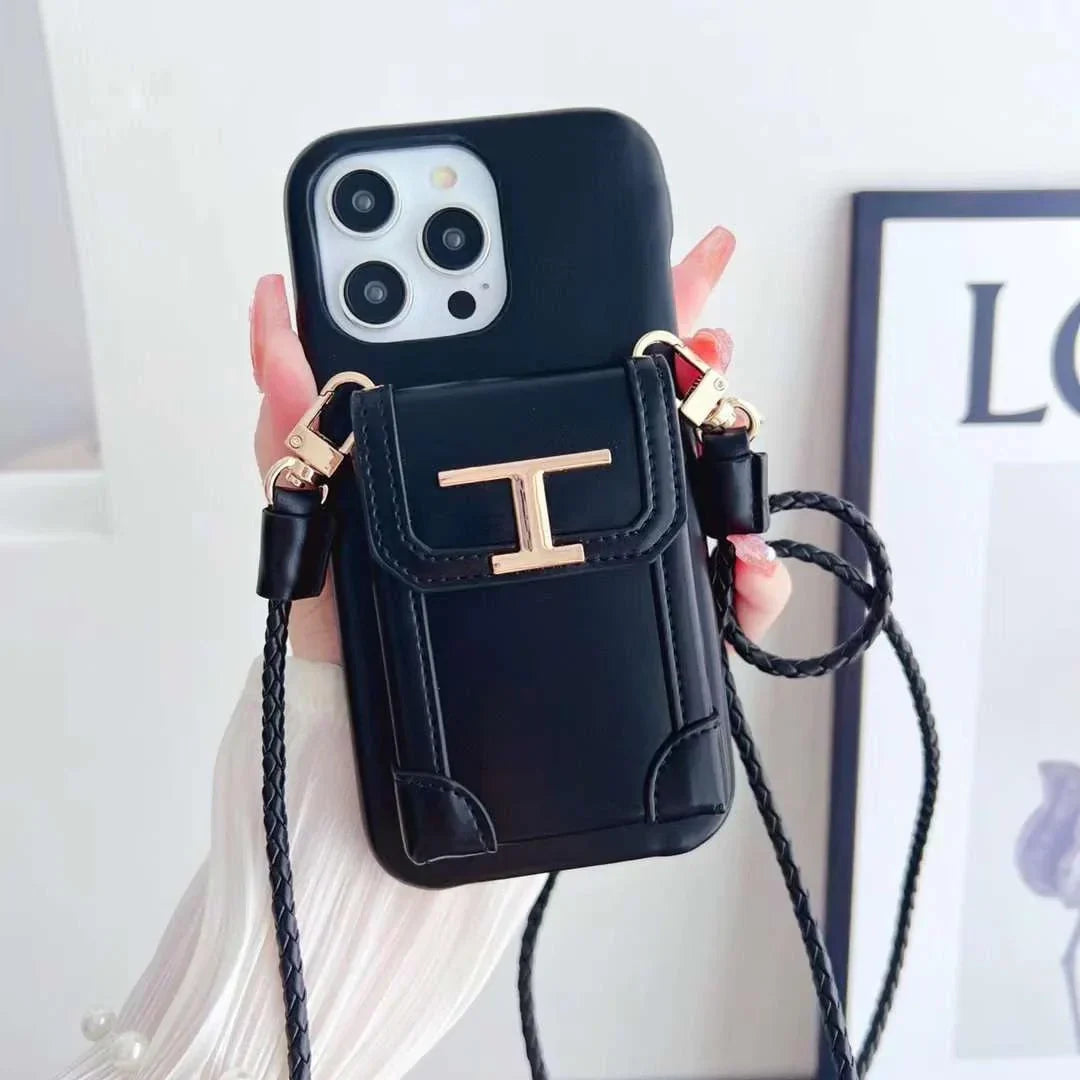 Sleek Mini Pocket Designer Crossbody Case - iPhone