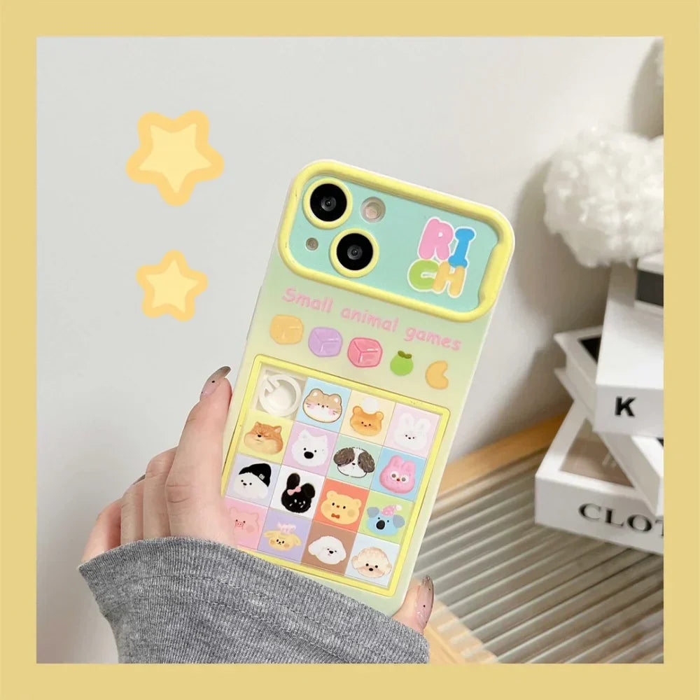 Critter Cute Puzzle Case - iPhone