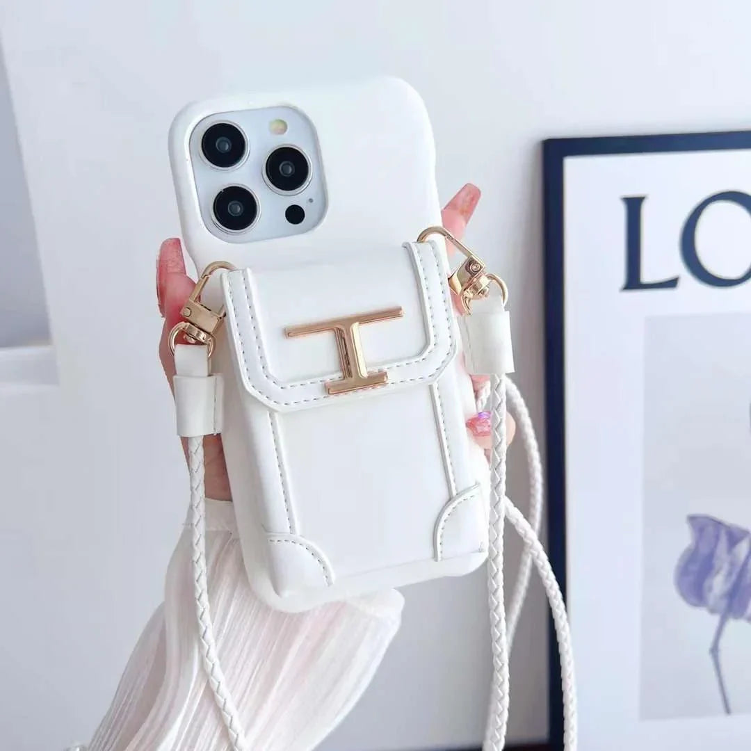 Sleek Mini Pocket Designer Crossbody Case - iPhone